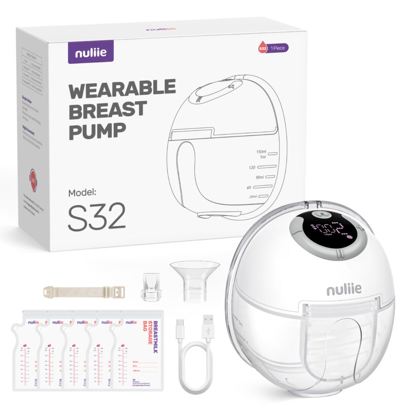 S12 1-Pack Hands Free Breast pump - Nuliie